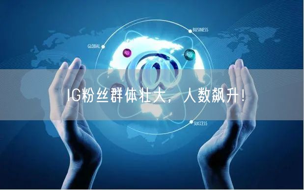 IG粉丝群体壮大,人数飙升!