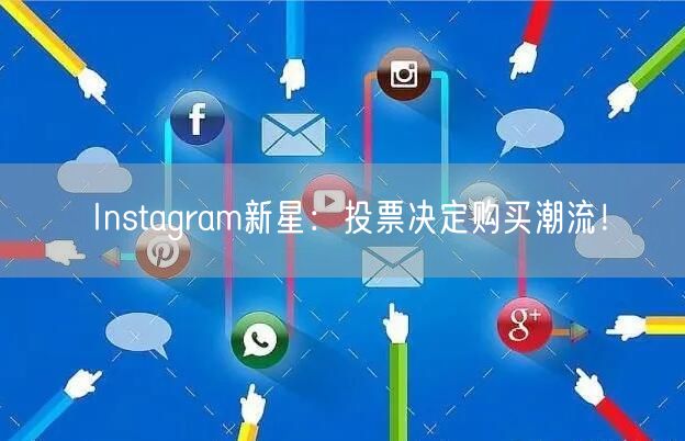 Instagram新星:投票决定购买潮流!