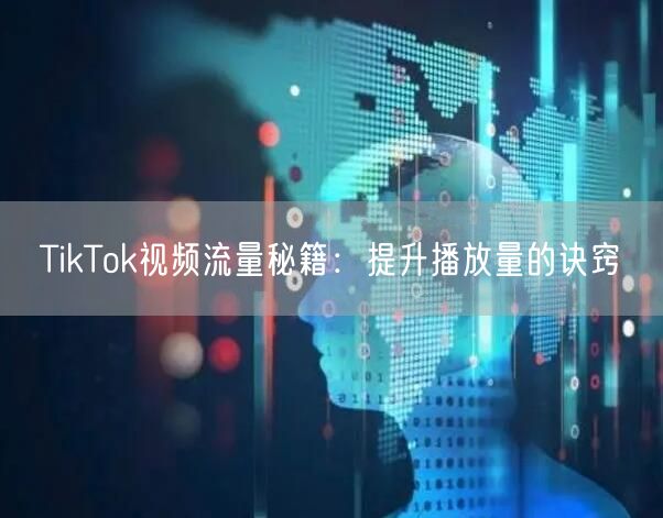 TikTok视频流量秘籍:提升播放量的诀窍