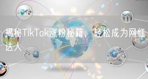 揭秘TikTok涨粉秘籍,轻松成为网红达人