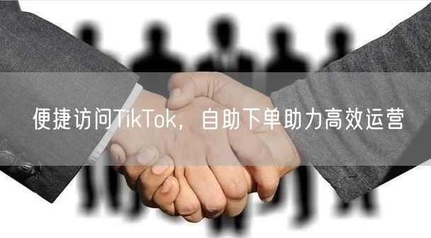 便捷访问TikTok,自助下单助力高效运营