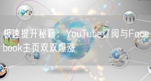 极速提升秘籍:YouTube订阅与Facebook主页双双爆涨