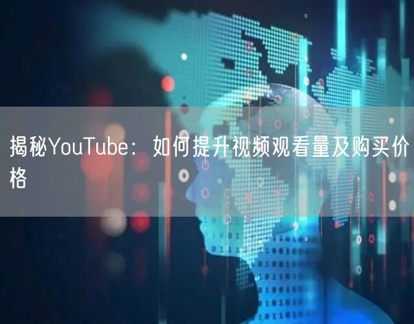 揭秘YouTube:如何提升视频观看量及购买价格