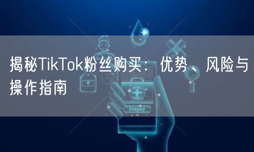 揭秘TikTok粉丝购买:优势、风险与操作指南