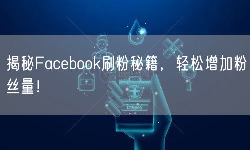 揭秘Facebook刷粉秘籍,轻松增加粉丝量!