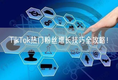 TikTok热门粉丝增长技巧全攻略!