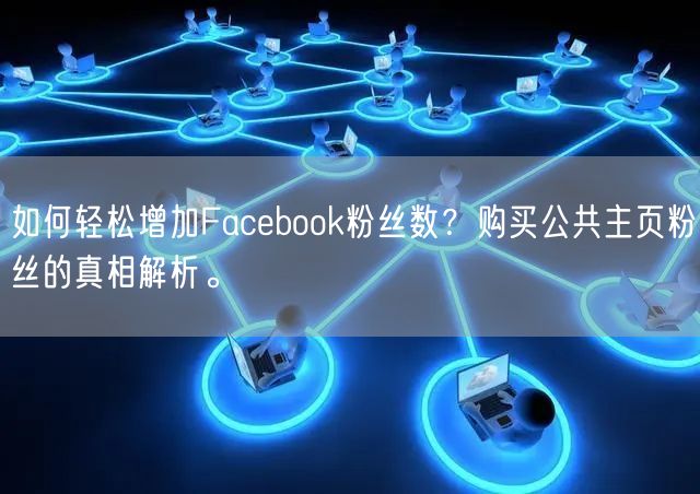 如何轻松增加Facebook粉丝数?购买公共主页粉丝的真相解析。