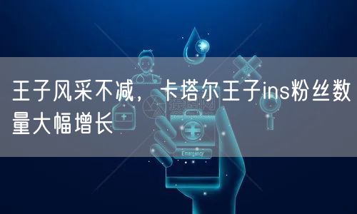 王子风采不减,卡塔尔王子ins粉丝数量大幅增长