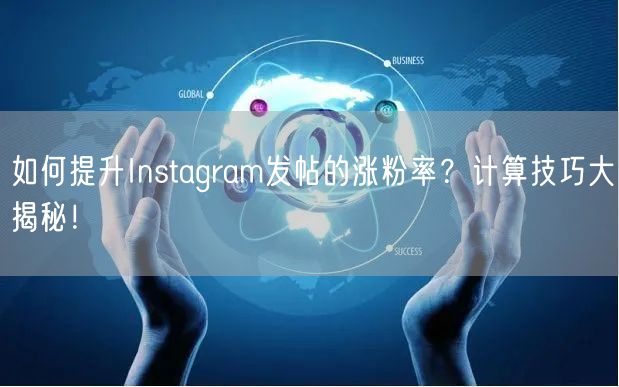 如何提升Instagram发帖的涨粉率?计算技巧大揭秘!