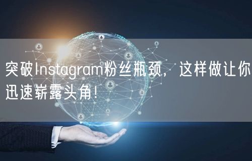 突破Instagram粉丝瓶颈,这样做让你迅速崭露头角!
