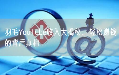 羽毛YouTube收入大揭秘:轻松赚钱的背后真相