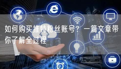 如何购买推特粉丝账号?一篇文章带你了解全过程