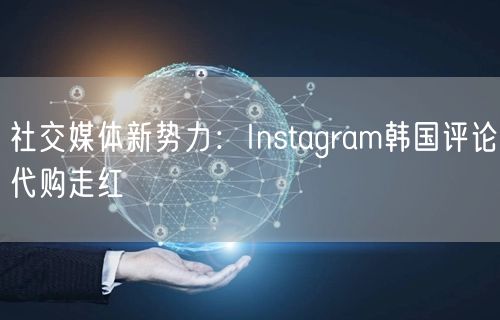 社交媒体新势力:Instagram韩国评论代购走红
