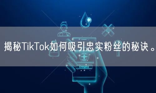 揭秘TikTok如何吸引忠实粉丝的秘诀。
