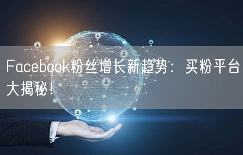 Facebook粉丝增长新趋势:买粉平台大揭秘!