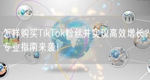 怎样购买TikTok粉丝并实现高效增长？专业指南来袭！