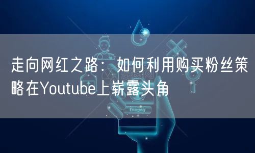 走向网红之路：如何利用购买粉丝策略在Youtube上崭露头角